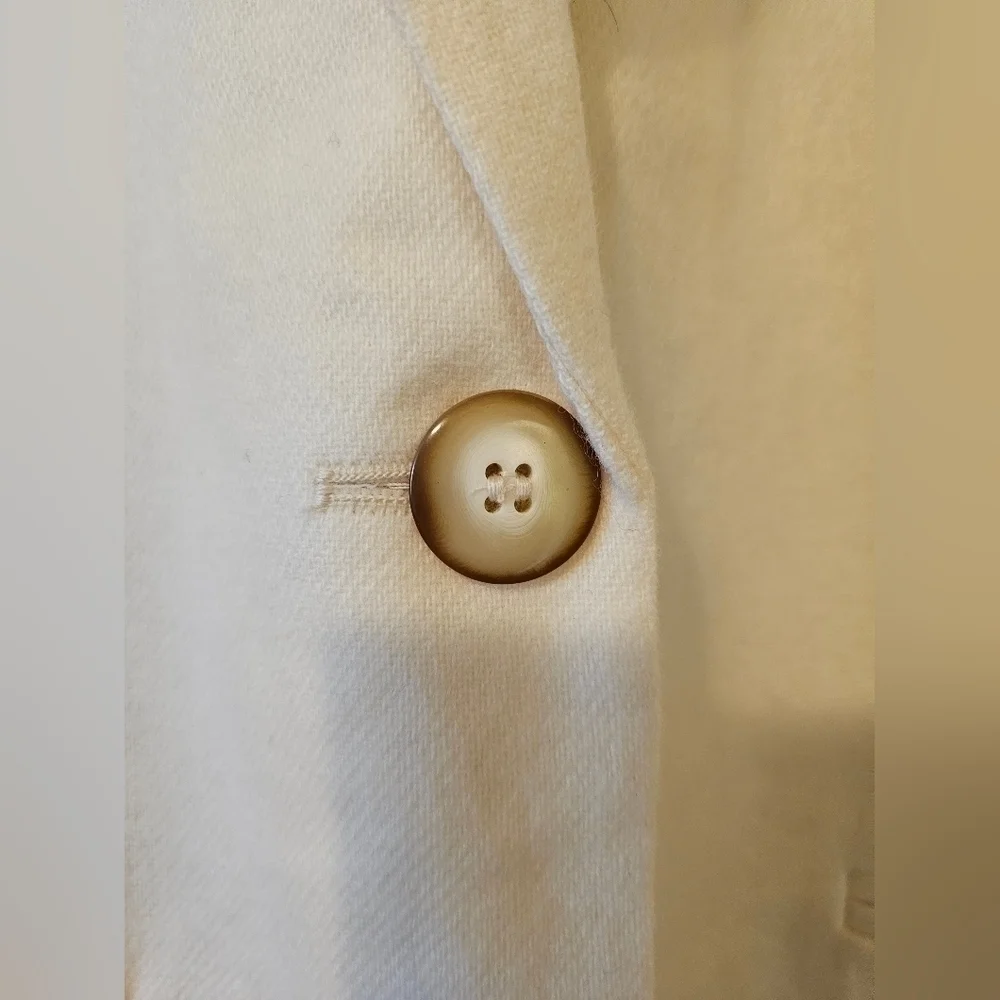 SAG HARBOR Cream Blazer 100% Pure Wool - Picture 4 of 5